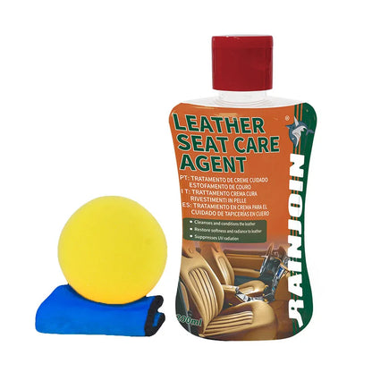 Leather Cleaning Cream Car Leather Seat Maintenance Care Scratch Restoration Multifunctional Leather Sofa Bag Care Cream