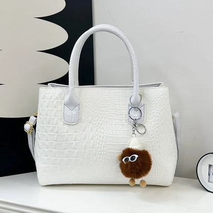 Ladies Quality Leather Shoulder Bags for Women 2026 Luxury Designer Handbags Classic Female Commute Fashion Large Capacity Tote
