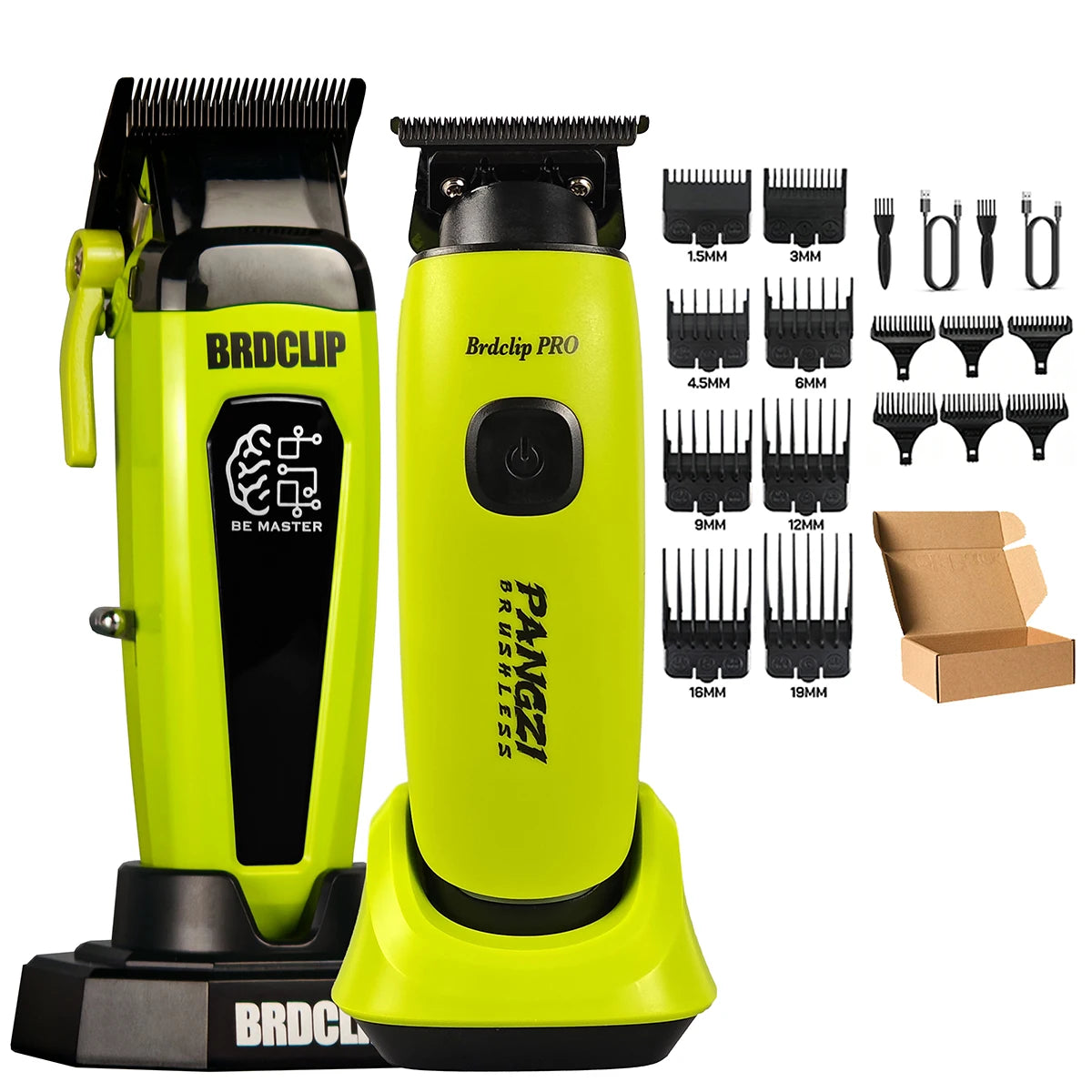 BRD 106 107 609 BRDCLIP Professional Electric Hair Clipper Hair Trimmer DLC Blade with Base 7500RPM 8000RPM 7000RPM Barber Set