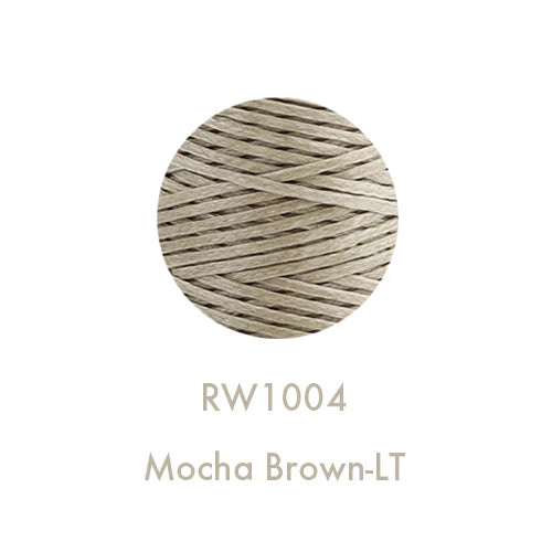 150D 0.8MM Flat Waxed Sewing Thread 260Meters Waxed Thread For Leather Waxed Cord For Leather Craft Hand Stitching Thread