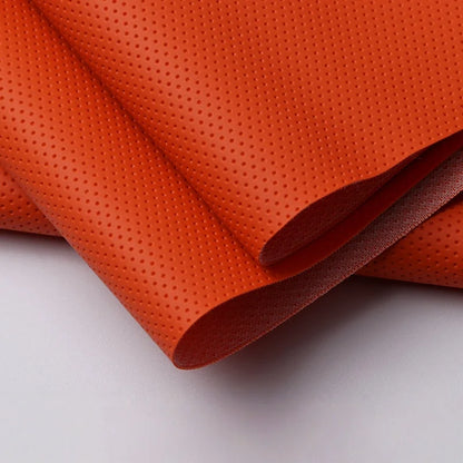 Not Stick Perforated Holes Leather Fabric Faux Leather Fabric for Furniture Couch Car Seat Office Chairs Sofa Repair Refurbished