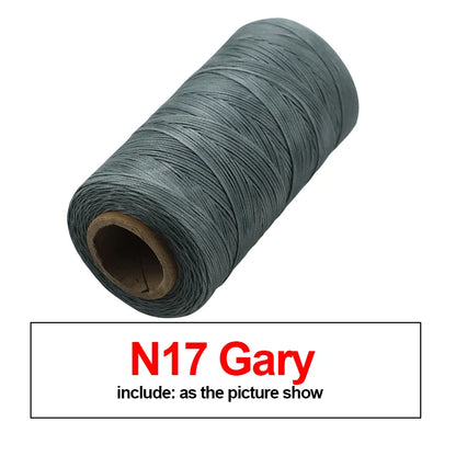 260M 150D Thickness Waxed Thread For Leather Waxed Cord For Diy Handicraft Tool Hand Stitching Thread Flat Waxed Sewing Line