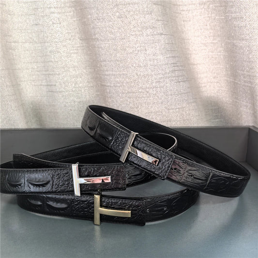 2025 High Quality 38mm Men Belt Leather Designers Trouser Fashion Brand Belt men Luxury fancy vintage Strap Belt for men jeans