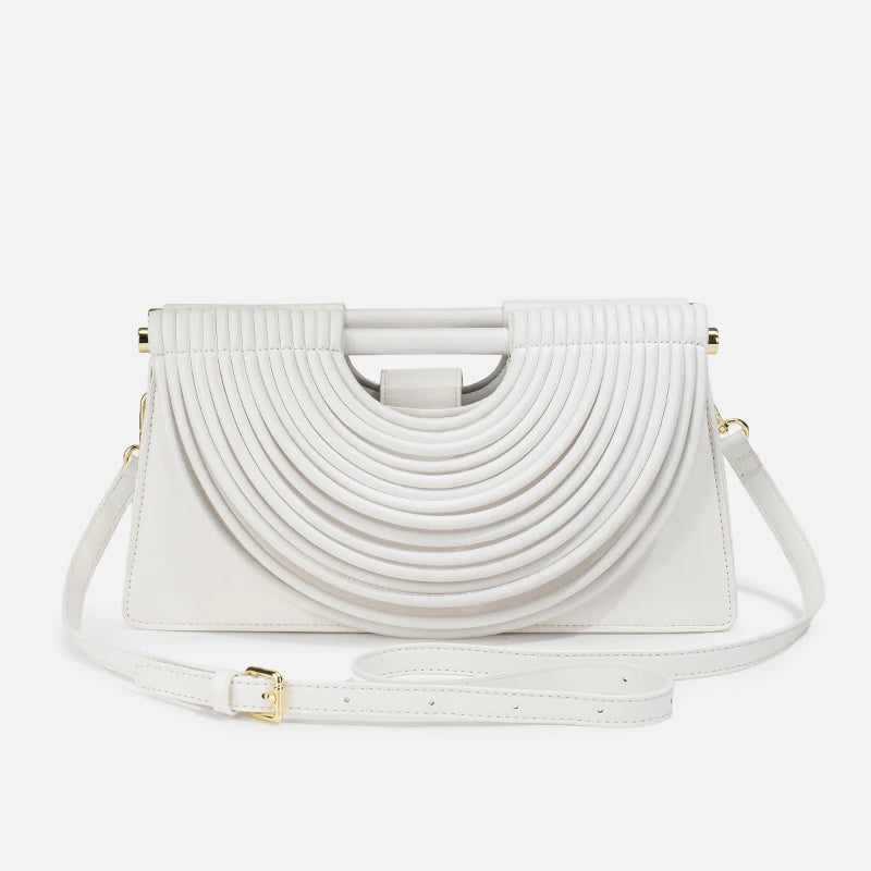 Handbags for Women 2025 New Gold Luxury Designer Brand Handwoven Noodle Bags Leather Pulled Hobo Silver Evening Clutch Chic