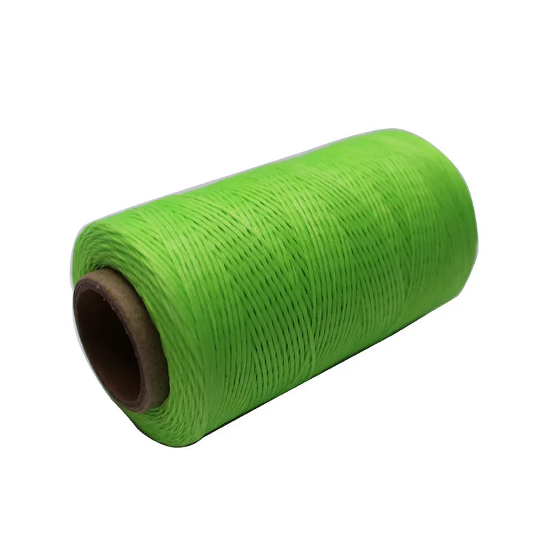 150D Flat 1mm Waxed Thread Wax String,Wax Leather Strings 280Yards/260meters