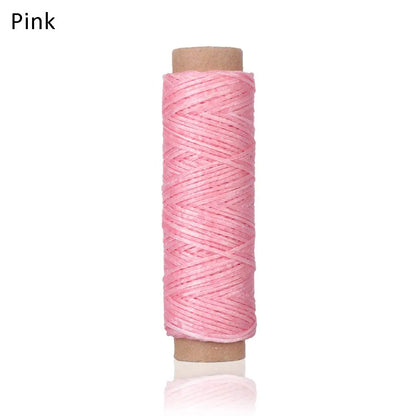 30m/roll Waxed Thread Cotton Cord String Strap Hand Stitching Thread for Leather Handicraft Tool Material Accessories