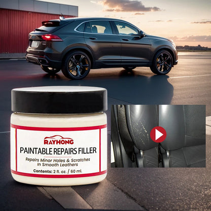 60/20ml Leather Repair Filling Paste Compound Leather Restoration Cream Car Leather Car Repair Scratches Cracks Sofa Auto Seat