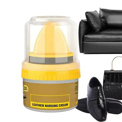 Leather Repair Cream Liquid Shoe Polish Nursing Shoes Leather Cleaner Shoes Polishing for Leather Shoes Sofa Seat Renovation