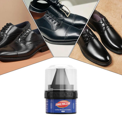 Leather cream leather care agent 50ml leather shoe care cream colorless shoe wax car leather care and interior cleaner
