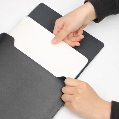 11/12/13/13.3/14/15/16in Suitable for Non-magnetic Laptop Inner Bag PU Leather Ultra-thin Portable Computer Bag Protective Case