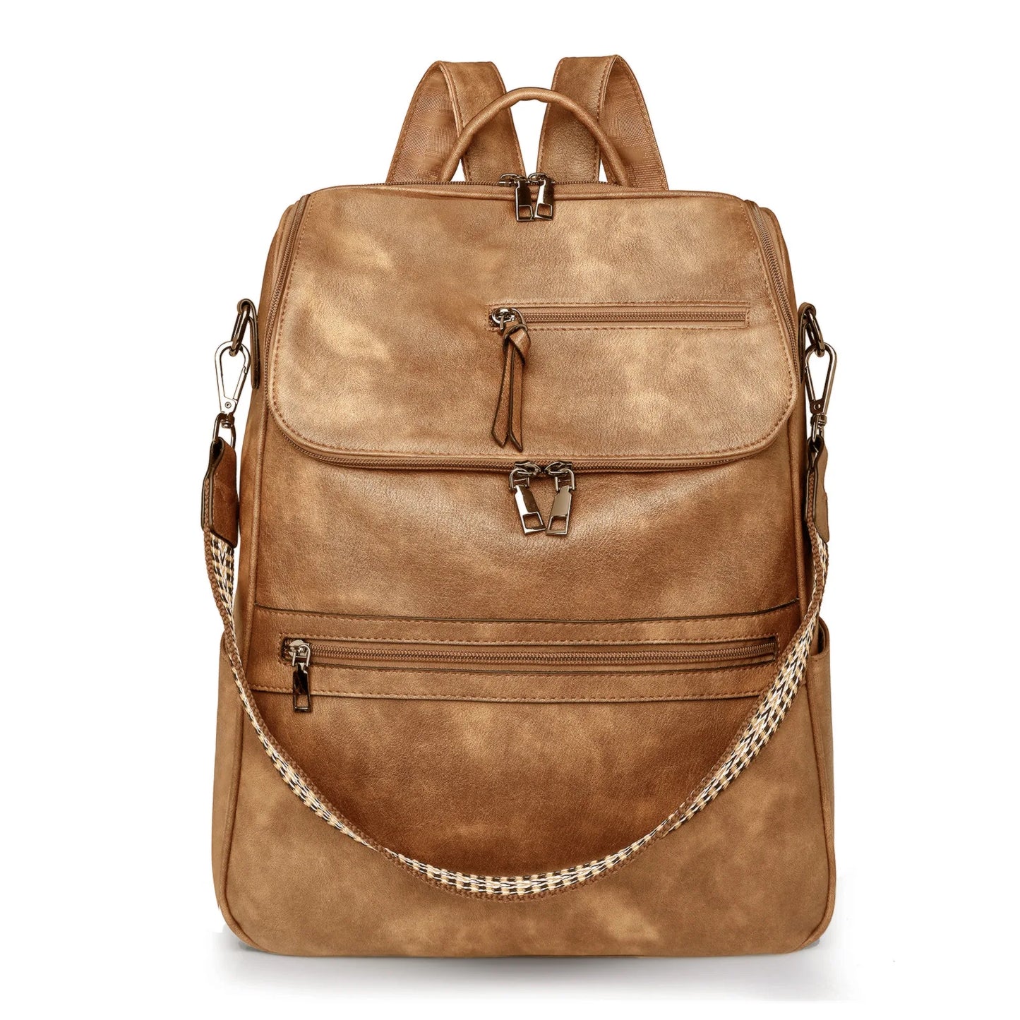 New 2026 Women Large Leather Laptop Backpack 15.6 Inch Waterproof Casual Fashion Business Retro Travel Shoulder bags for College