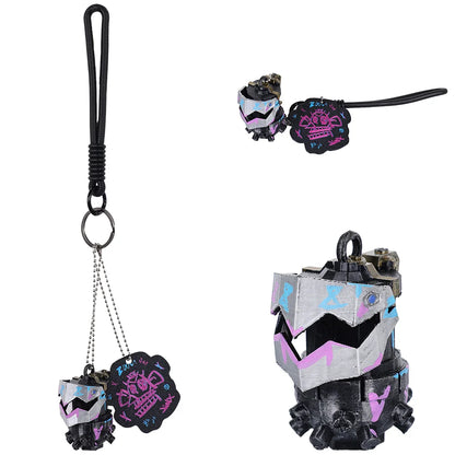 Game LoL Cosplay Arcane Jinx Series Pow Toy Party Disguise Halloween Carnival Accessories RolePlay Props Costume Outfits Suit