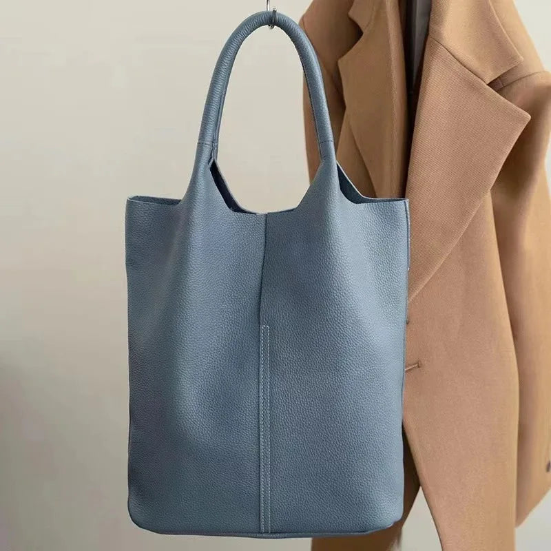 Classic Leather Handbags for Women Luxury Women's Bags Design Large Capacity Shopper Tote Bag Daily Shoulder Bag Bolsa De Hombro