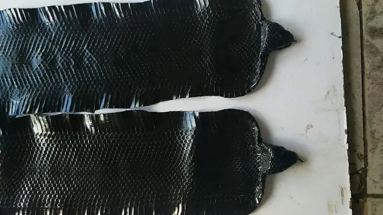 Colorful Grain Real Genuine Snake Leather Skin Whole Piece