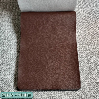 Synthetic Leather Fabric Cat Scratch Proof By The Meter for Upholstery Chair Sofa Cushion Sewing Cloth Wearable Waterproof Soft
