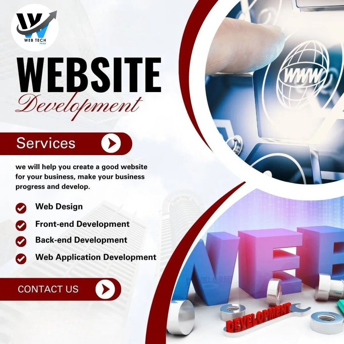 Web Tech Prime Full Cycle Web Development Services Programming & Development Software Solution