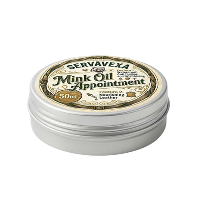 Leather Restore Cream 100ml Mink Oil Conditioner Waterproof Nourishing Balm for Smooth Leather Shoes Bags Furniture Polish