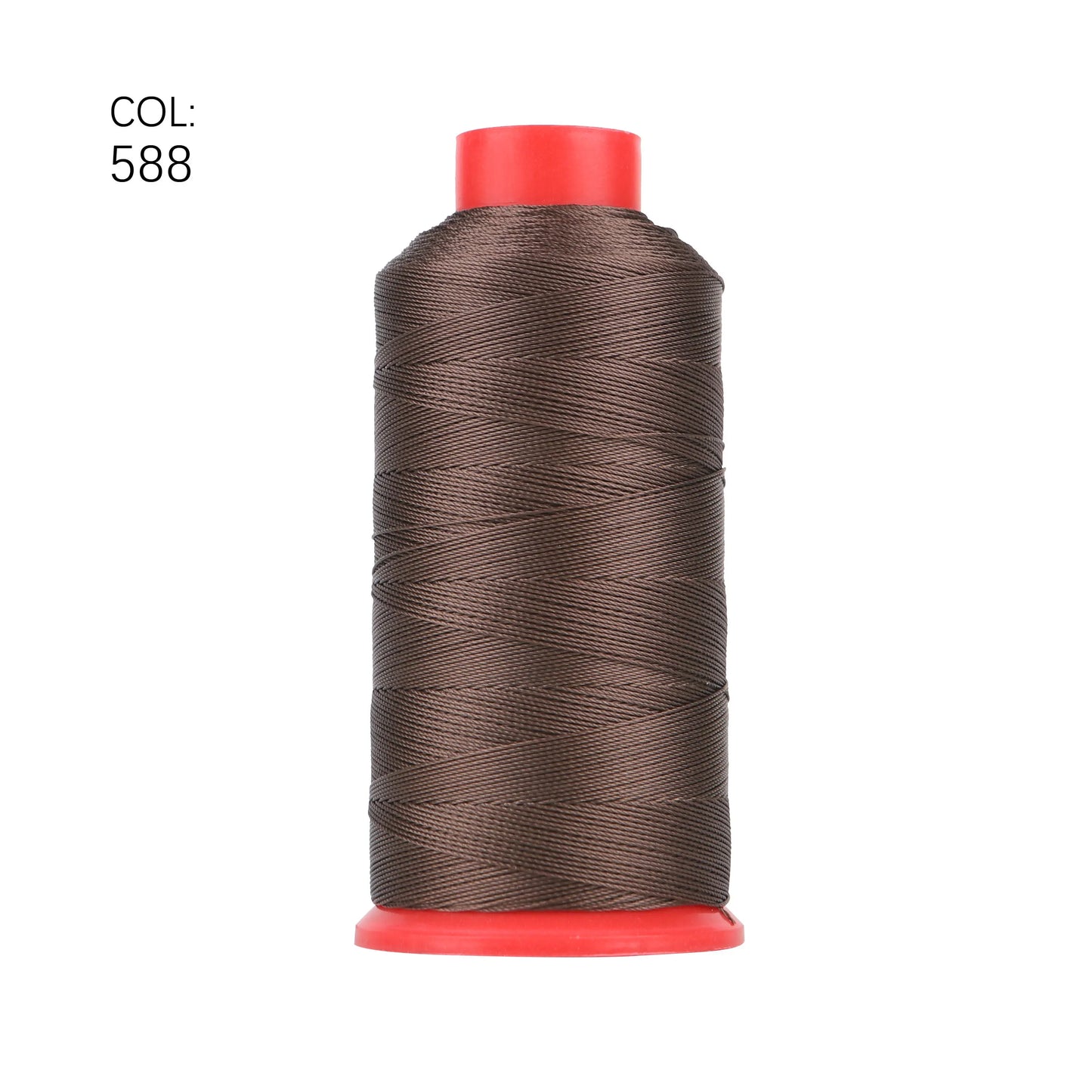 TEX 135 Nylon Bonded Thread 0.4MM Heavy Duty Fabric Sewing Leather Upholstery Shoes Canvas Sewing Stitch 420D/3 750 Yards Cone