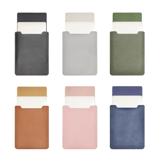 11/12/13/13.3/14/15/16in Suitable for Non-magnetic Laptop Inner Bag PU Leather Ultra-thin Portable Computer Bag Protective Case