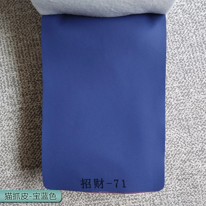 Synthetic Leather Fabric Cat Scratch Proof By The Meter for Upholstery Chair Sofa Cushion Sewing Cloth Wearable Waterproof Soft