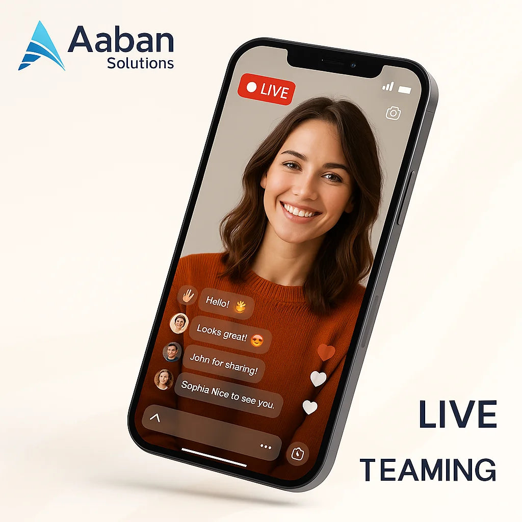 Top-Selling Live Streaming App Development - Custom Branded Android & iOS Solution with HD Streaming & Real-Time Chat Features
