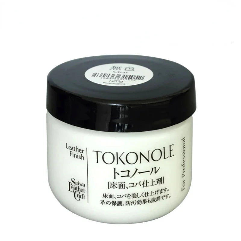 120/500ML Leather Bed Surface Treatment Agent Vegetable Tanning Edge Sealing Liquid DIY Leather Back Polishing Agent