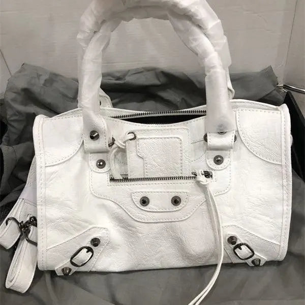 Handbags For Women 2026 New High Capacity Shoulder Bags Motorcycle Lady Travel Bag Luxury Brand Hobos Bags Cross-body Handbags