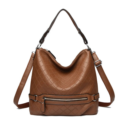 Genuine Brand High Quality Leather Casual Tote Luxury Handbags Women Bags Designer Shoulder Underarm Bags for Women Bucket Sac
