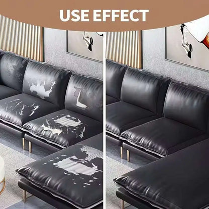 50x138cm Self-Adhesive PU Synthetic Leather Repair Patch Set for Car Seats Office Chairs Furniture Easy-to-Use Maintenance Kit