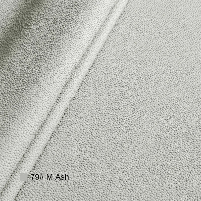 Litchi Textured PU Leather Fabric Thickened for Sofa Car Seats Designer Handmade Diy Sewing Material Cloth By The Meter