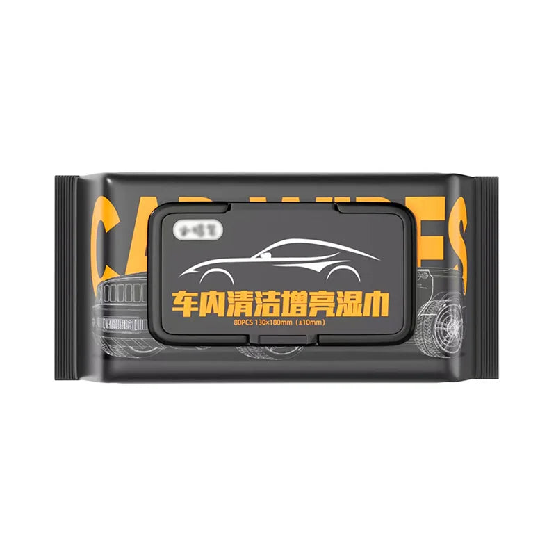 Car Leather Cleaning Wipes Multi-Functional Interior Detailing Leather Conditioning Disposable Cleaning