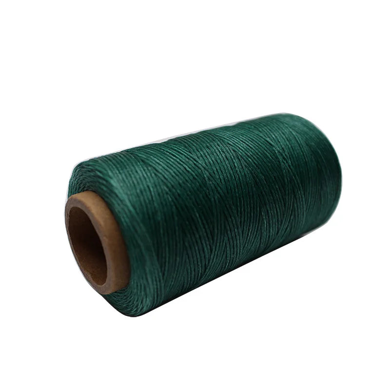 150D Flat 1mm Waxed Thread Wax String,Wax Leather Strings 280Yards/260meters