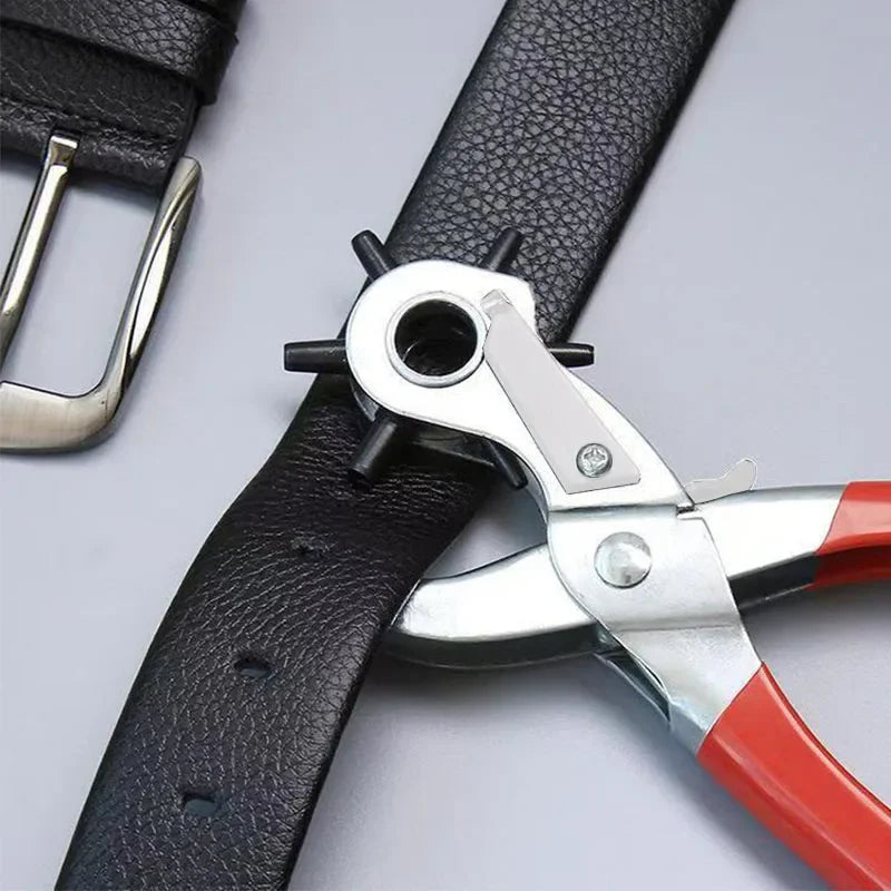 Leather Hole Punch Leather Tools Multifunctional Ordinary Carbon Steel Belt Puncher Punching Tool Belt Hole Puncher Crafts Tool