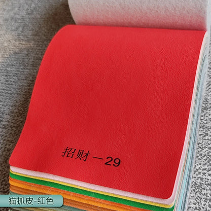 Synthetic Leather Fabric Cat Scratch Proof By The Meter for Upholstery Chair Sofa Cushion Sewing Cloth Wearable Waterproof Soft