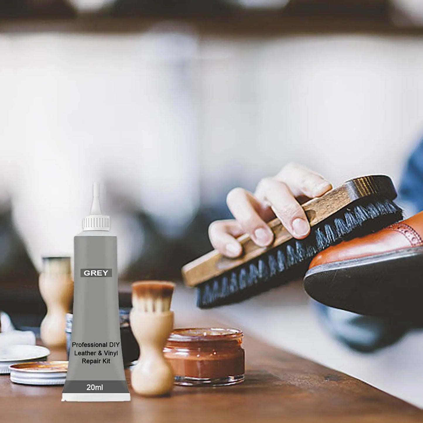 Leather Color Paste 20ml Complementary Balm For Leather Restoration Paste Leave no trace For Leather Furniture Bags Shoes Car