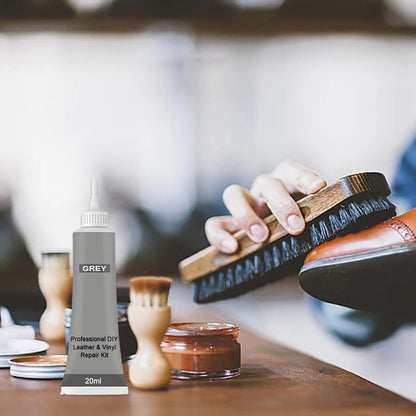 Leather Color Paste 20ml Complementary Balm For Leather Restoration Paste Leave no trace For Leather Furniture Bags Shoes Car