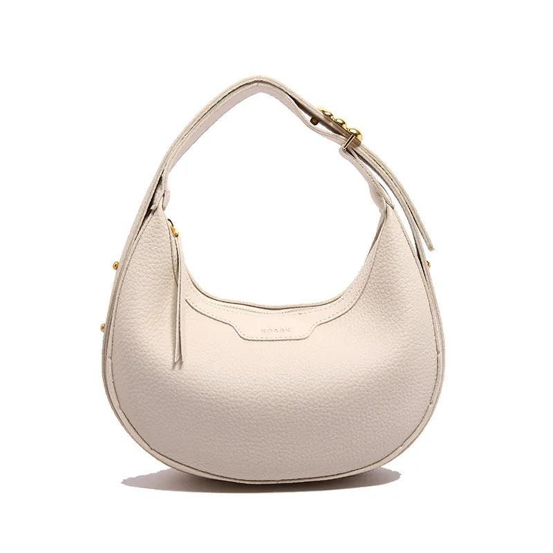 Women Underarm Bag Fashion Hobos Half Moon Saddle Shoulder Bags Luxury Pu Leather Crossbody Bag Phone Purses 2024 Commuting Bags