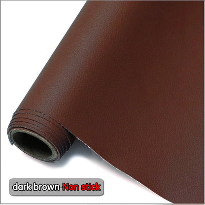 Non-stick  Faux Leather Fabric Soft Synthetic PU Fabric Material DIY Crafts Leather Sofa Upholstery Renovation 50/100/200*160cm