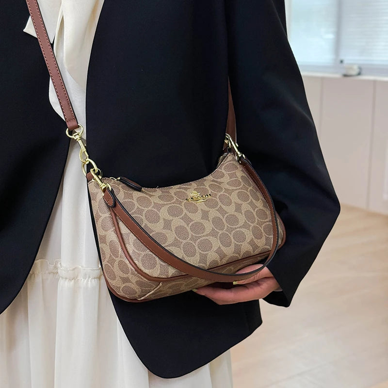 Luxury Women High End Leather Elegant Fashion Tote Bag Designer Shoulder Handbag For Modern City Lifestyle And Daily Use