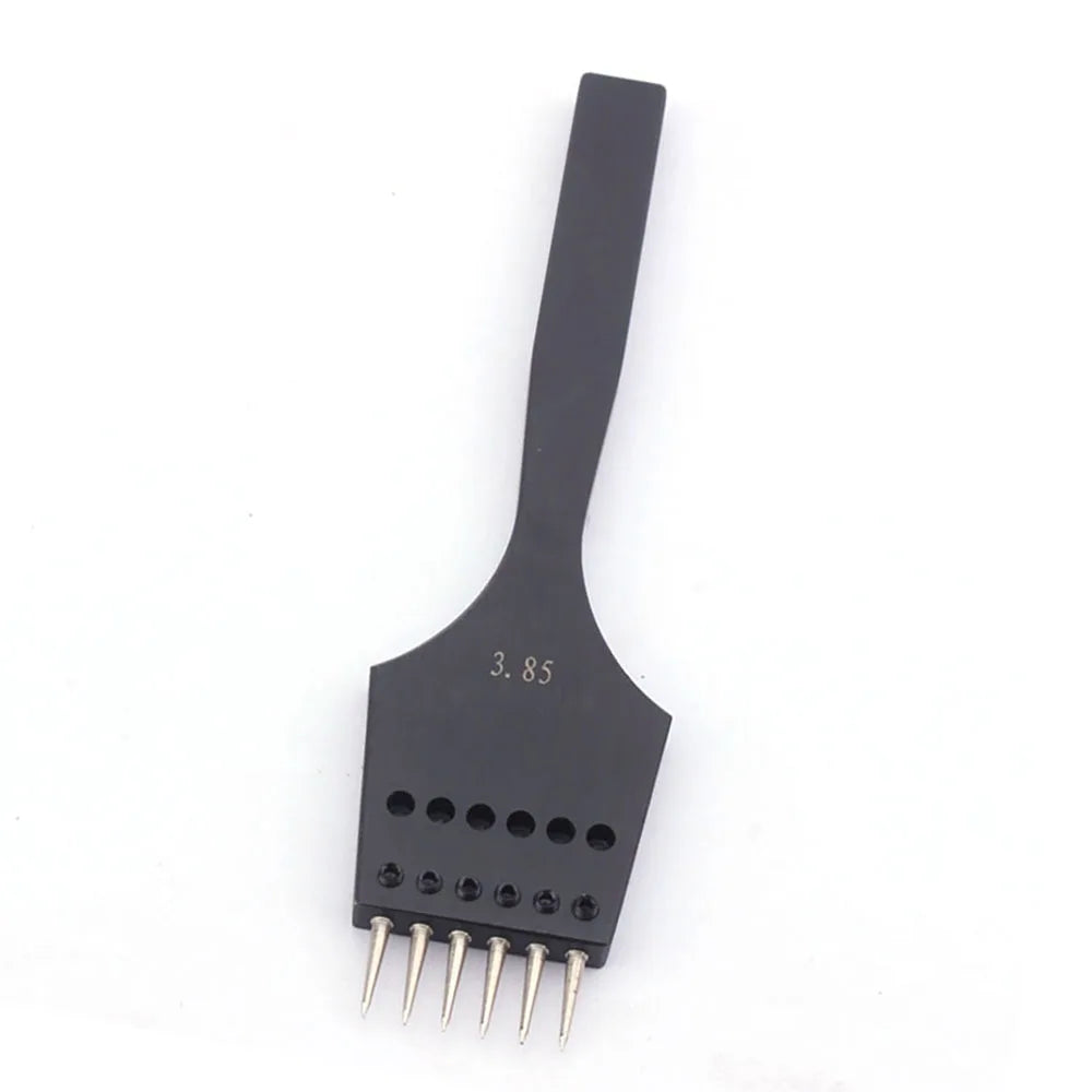 Leather Punch Tool Sharp Head Replaceable Pricking Iron Removable Round Hole Punch DIY Leather Craft Chisel 4 Size Available
