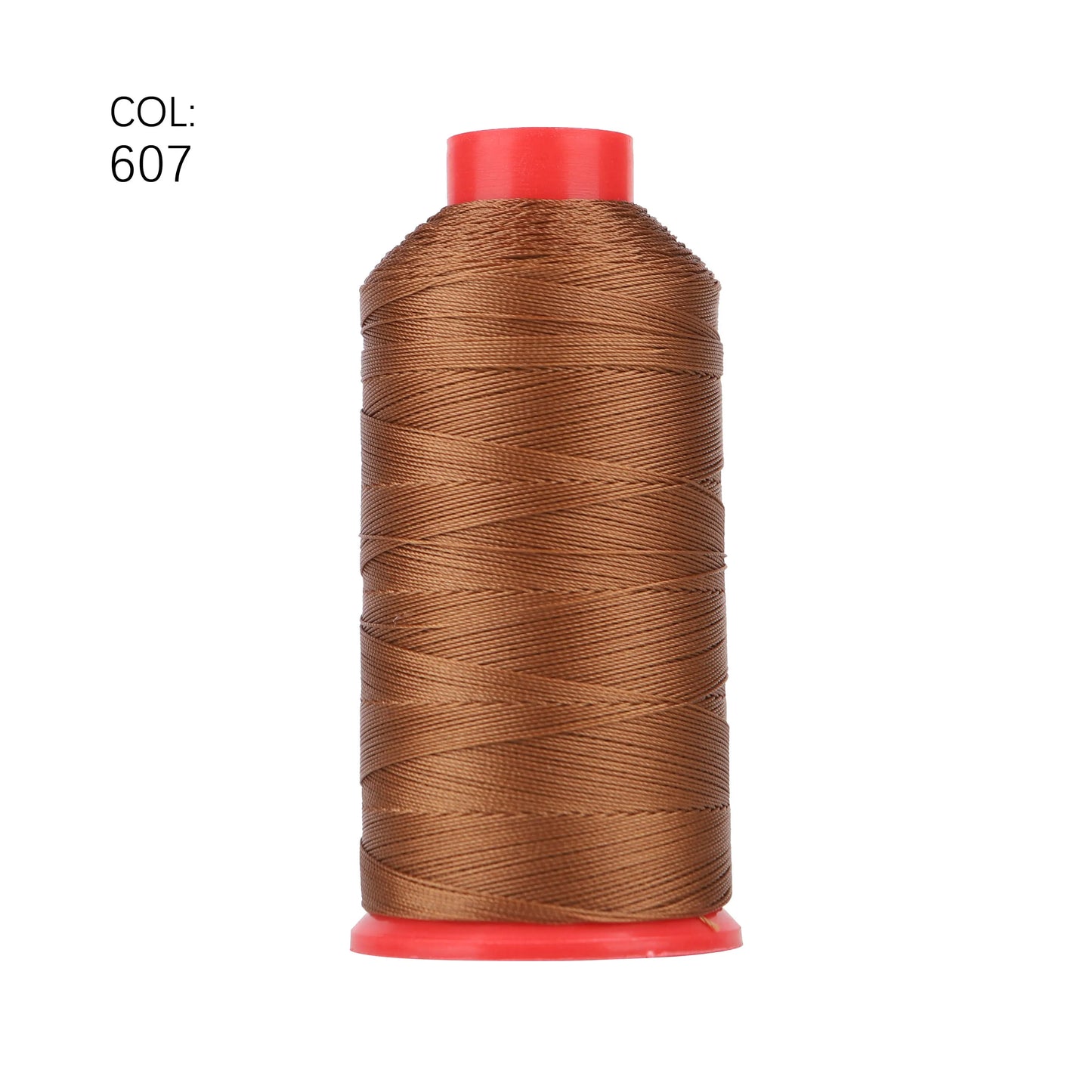 TEX 135 Nylon Bonded Thread 0.4MM Heavy Duty Fabric Sewing Leather Upholstery Shoes Canvas Sewing Stitch 420D/3 750 Yards Cone