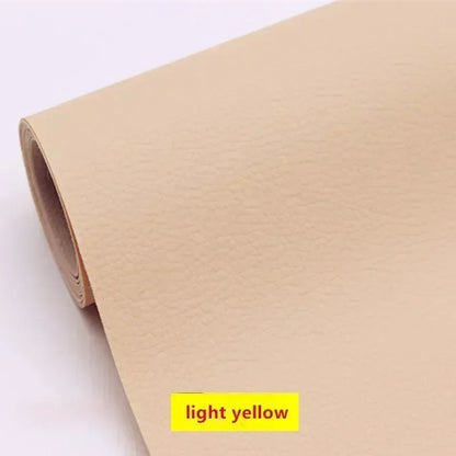 Max 250x137cm Self-adhesive Faux Leather Sofa Renovation Tool Leather Repair Patch for Sofa Bed Chair Car Interior Modification