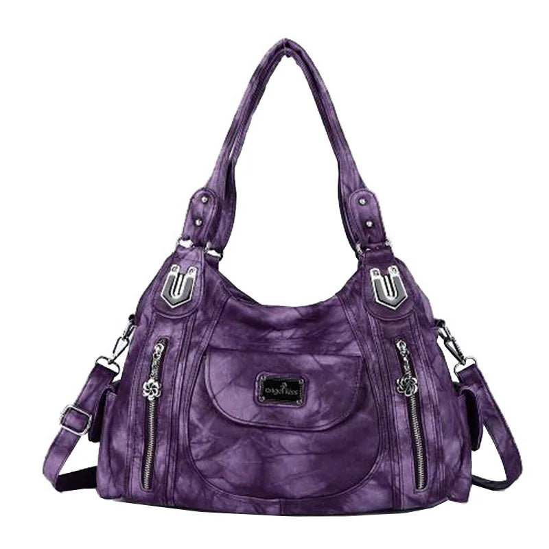 Brand Luxury Women Handbags 2021 High Quality Soft Leather Shopping Tote Bag Multifunction Large Capacity Messenger Shoulder Bag