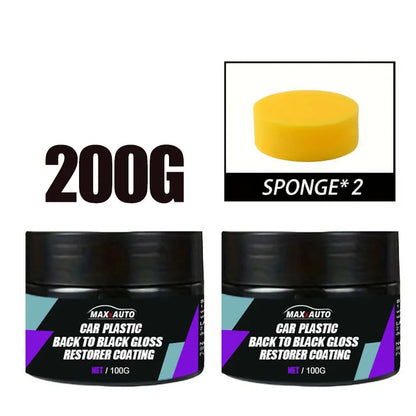 Car Universal Leather and Plastic Repair Polishing Wax Automotive interior reconditioning cream for leather/plastic/rubber care