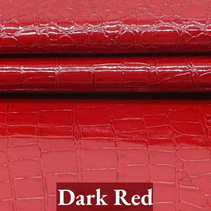 Crocodile Texture Self Adhesive Artificial Leather Repair Patch Repairing Sofas Furniture Seats DIY Leather Synthetic Leather
