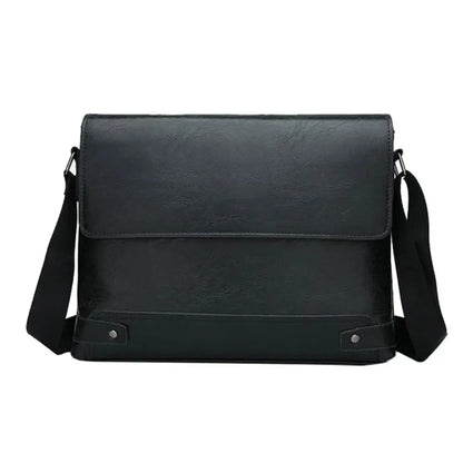 Briefcase For Men PU Leather Tote Boston Commuting Laptop Shoulder Executive Business Work Messenger Crossbody Side Designer Bag