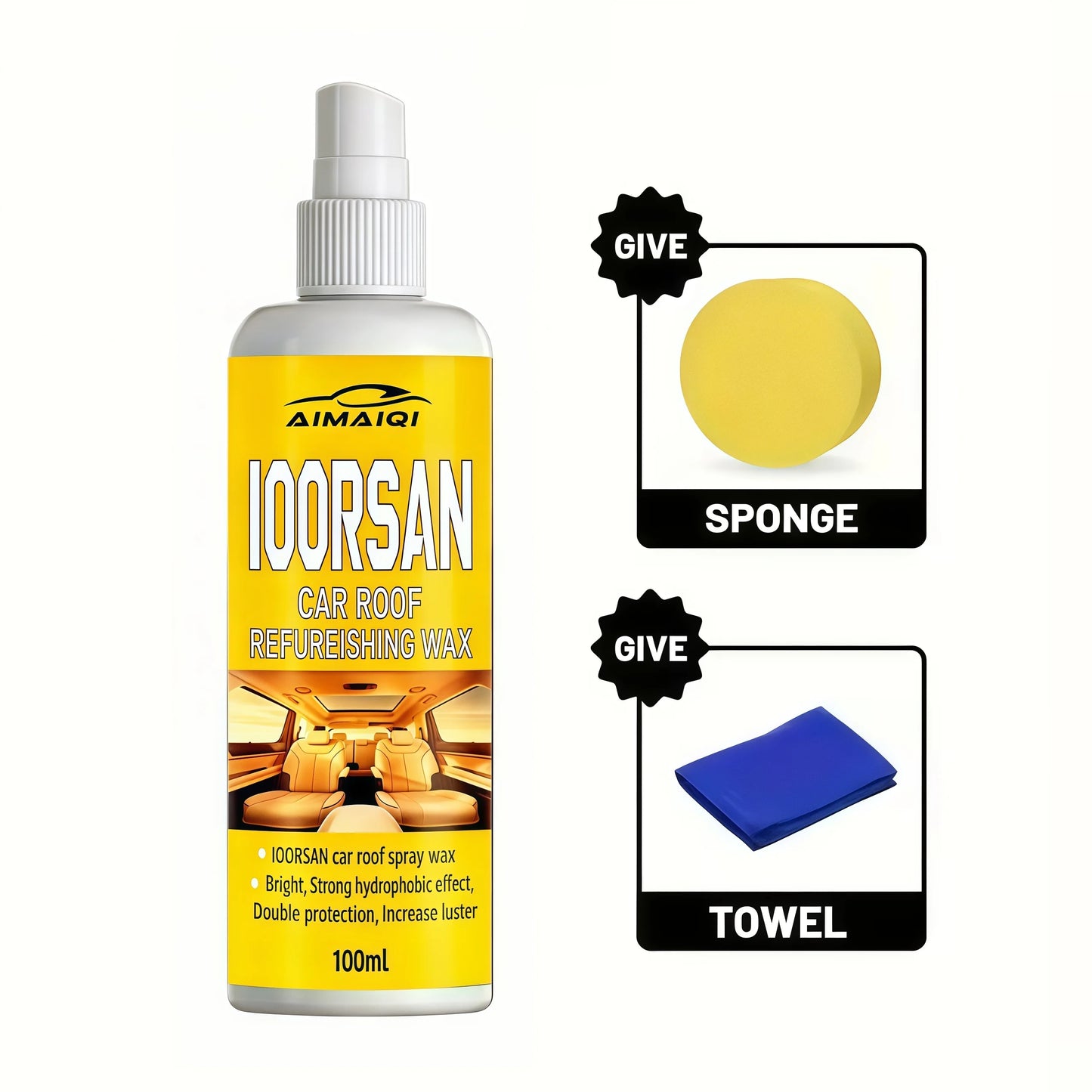 Professional Car Leather Restorer - Advanced Formula to Renew Auto Leather, Repair Scratches, Prevent Aging and UV Discoloration