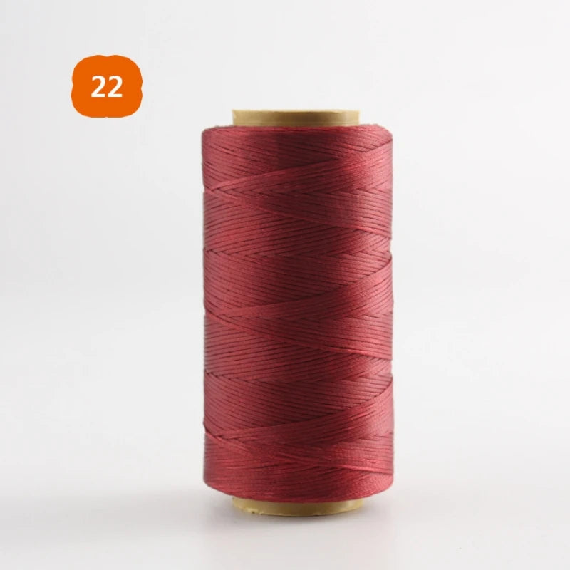 150D Leather Waxed Thread Cord 220 Meters 1mm High Quality Durable for DIY Handicraft Tool Hand Stitching Thread