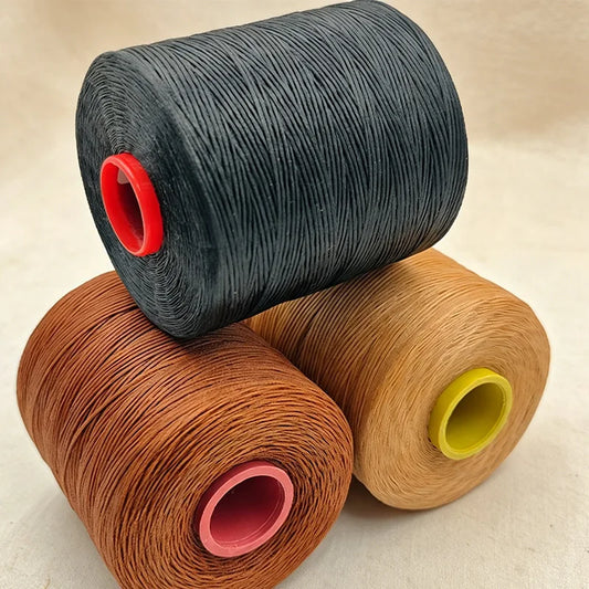 150D Flat 1mm Waxed Thread Wax String,Wax Leather Strings 280Yards/260meters