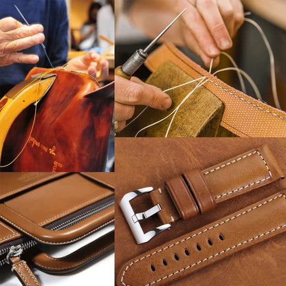 30m 0.8mm Leather Sewing Waxed Thread String Sewing Leather Hand Wax Stitching DIY Thread for Case Arts Crafts Handicraft Tool